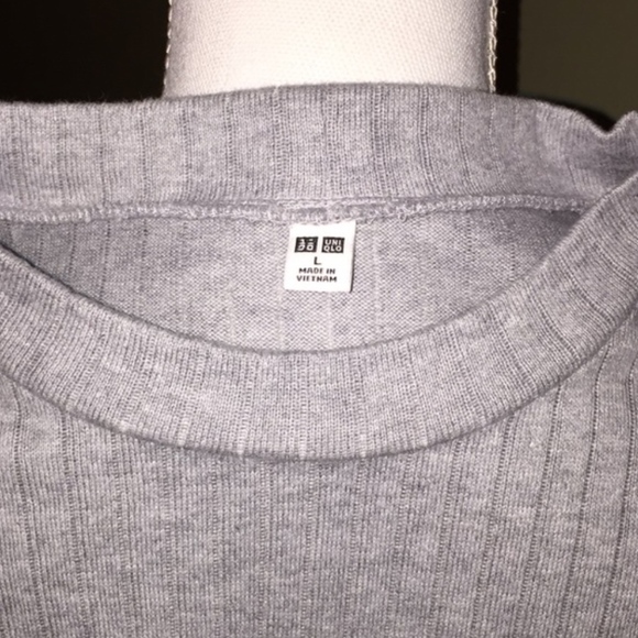 Uniqlo cotton ribbed tee shirt dress - Picture 5 of 7